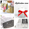 24 Rows Plastic Mesh Rhinestone Trimming DIY-PH0001-25-5