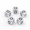 Plated Acrylic Beads X-PB43C9308-O-1