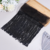 Polyester Tassel Lace Ribbon OCOR-WH0070-175B-4