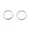 Non-Tarnish 304 Stainless Steel Split Rings STAS-N092-171B-01P-1