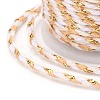 4-Ply Polycotton Cord with Metallic Thread X1-OCOR-Z003-D33-3