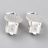 304 Stainless Steel Clip-on Earring Findings STAS-Y001-05S-2