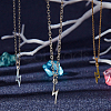 Brass Pendants and Tibetan Style Alloy Pendants KK-PH0035-69-8