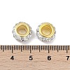 Alloy Rhinestone Clay Pave Beads ALRI-D300-04G-08-3
