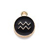 Alloy Enamel Pendants X-ENAM-S124-01A-08J-2