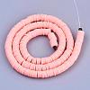 Handmade Polymer Clay Beads X-CLAY-R067-6.0mm-18-1