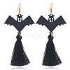 Halloween Theme Alloy Enamel Dangle Earrings FS-WG50C46-07-1