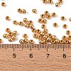 Rack Plating Brass Round Spacer Beads KK-I601-3mm-G-RS-3