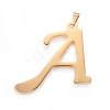 304 Stainless Steel Pendants and Stud Earrings Jewelry Sets SJEW-P100-01G-2