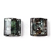 2-Hole Transparent Glass Seed Beads SEED-S023-30C-24-2