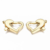 Brass Lobster Claw Clasps KK-Q252-010G-NF-2