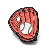 Sports Baseball Glove & Ball Enamel Pins JEWB-E043-04EB-03-1