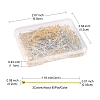 255Pcs 3 Colors Brass Ball Head pins KK-FS0001-07-5