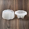 Flower DIY Silicone Candle Cup Molds DIY-P078-06-3