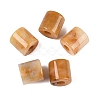 Natural Topaz Jade European Beads G-P520-05T-1