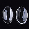 Transparent Glass Cabochons GGLA-R022-20x30-B-4