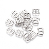 Mini Alloy Buckles PALLOY-WH0067-76-P-1
