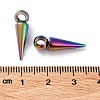 Ion Plating(IP)  201 Stainless Steel Pendants STAS-M323-28RC-1-2