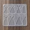 Dress Pendant DIY Silicone Molds SIMO-C012-01A-3