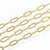 Brass Paperclip Chains X-CHC-S008-001D-G-1
