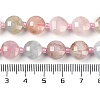 Natural Morganite Beads Strands G-B094-A22-01-5