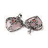 Natural Rose Quartz Pendants G-A207-01AS-04-3