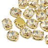 Sew on Rhinestone RGLA-T091-10x14mm-06G-1