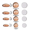 Luminous Glass Cabochons GLAA-SZ0001-13-1