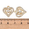 Alloy with Rhinestone Pendants FIND-Z111-02G-3