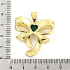 Golden Brass Pendant KK-R159-35G-02-3