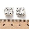 Tibetan Style Alloy European Beads PALLOY-K019-03E-AS-3