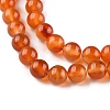 Natural Carnelian Beads Strands G-G0003-C06-5