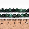 Natural Fuchsite Beads Strands G-S345-6mm-33-5