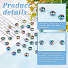60Pcs Ion Plating(IP) 201 Stainless Steel Beads STAS-PH0004-42-4