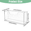 Transparent Acrylic Napkin Holder ODIS-WH0099-82B-2