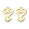 Brass Pendants KK-Z010-10G-1