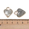 Natural Labradorite Faceted Pendans KK-L218-005G-03-3