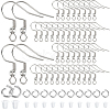 SOFPLATE 300Pcs 304 Stainless Steel Earring Hooks STAS-SP0001-34-1