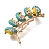 Zinc Alloy Enamel Rhinstone Brooches JEWB-V001-03A-02-2