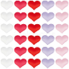 500Pcs 5 Colors Polyester Sponge Heart Shaped Confetti for Party Decoration DIY-CY0003-21A-7