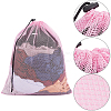 2Pcs Polyester Drawstring Clothing Storage Bags ABAG-GF0001-49D-7