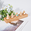 Wood Finger Ring Display Holder RDIS-WH0011-24-3