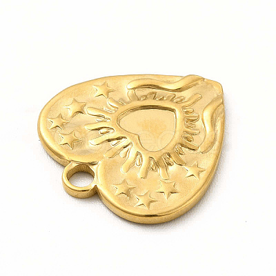 304 Stainless Steel Pendants STAS-M305-11G-1