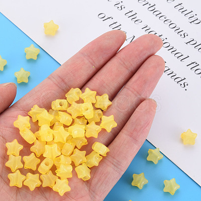Imitation Jelly Acrylic Beads MACR-S373-45-E07-1