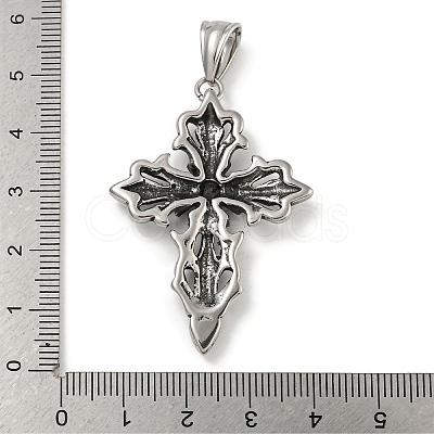 316 Surgical Stainless Steel Pendants STAS-Z073-72AS-03-1