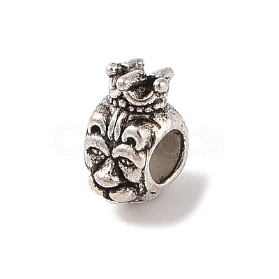 Tibetan Style Alloy European Beads TIBE-Q090-71AS-1