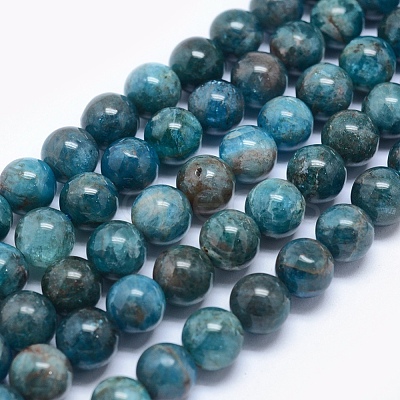 Natural Apatite Beads G-E481-05-12mm-1