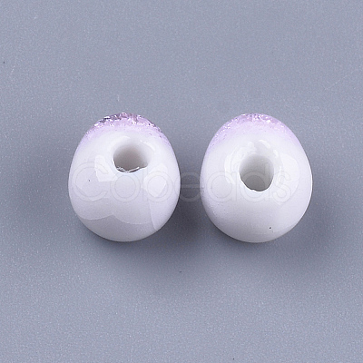Handmade Porcelain Beads PORC-S498-21B-1