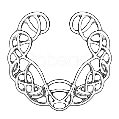 Stainless Steel Flower Clip On Nipple Rings WG76523-06-1