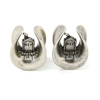 Brass Ear Gauges Flesh Tunnels Plugs EJEW-P293-04B-AS01-1